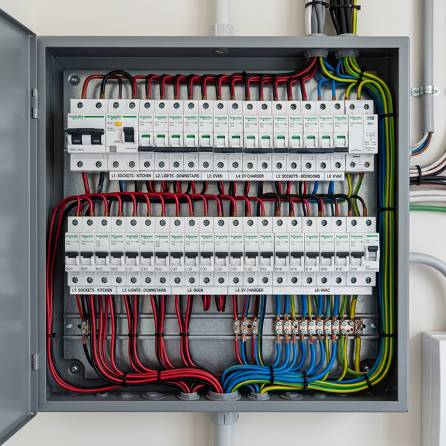 Instalacje elektryczne - rozdzielnica